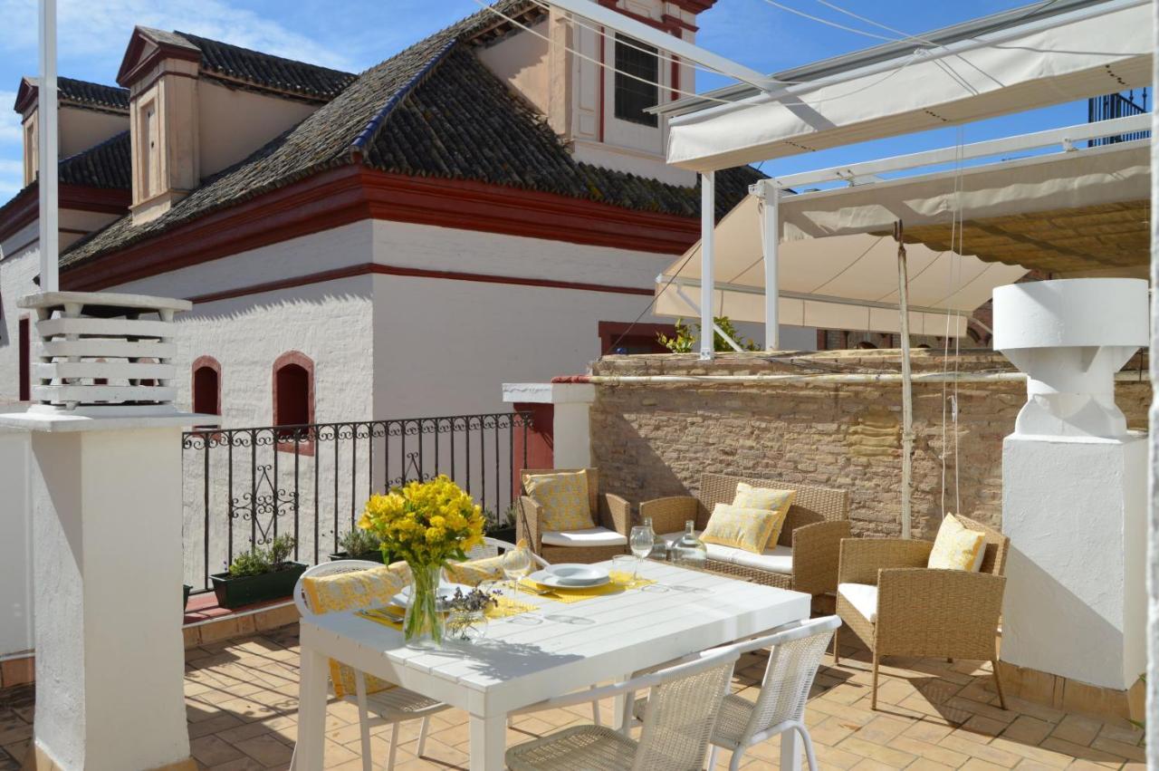 Isg Apartments Precioso Atico Con Terraza Privada En El Centro Sevilla Exteriör bild